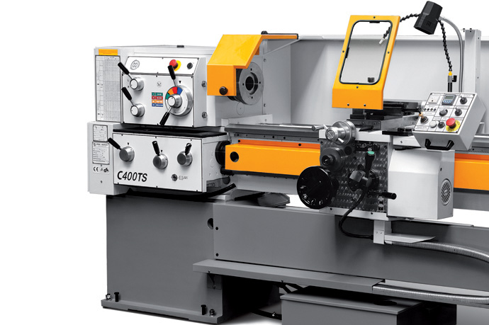 Lathe with variable speed control C400TS